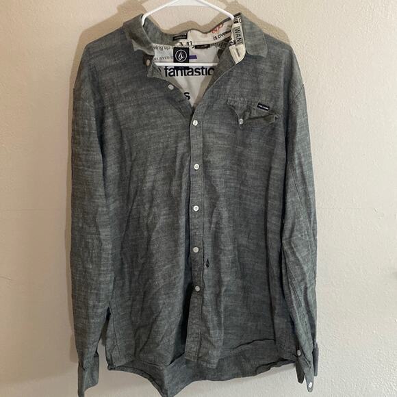 Volcom Other - Volcom Flats LS button up shirt , XL